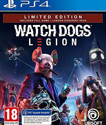 PS4 watch dogs legion limited edition