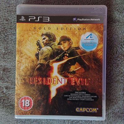 PS3 resident evil 5 GOLD EDITION