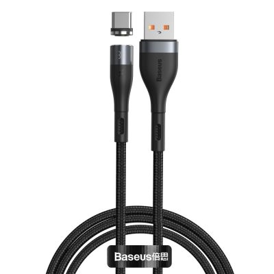BASEUS cinko magnetinis įkrovimo laidas (USB-C tipo)